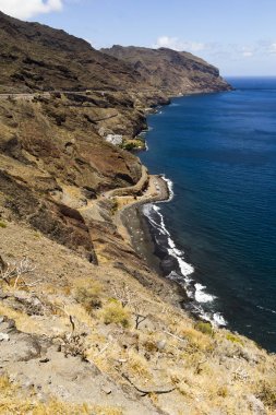 Tenerife Island sahil şeridi