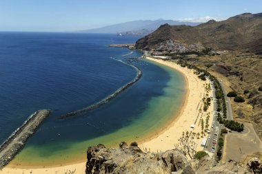 Teresitas plaj Tenerife Adası