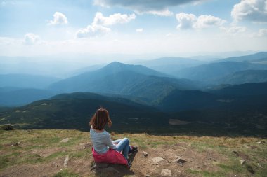 Yolculuk. Mount Goverla 2061 metre tırmanma