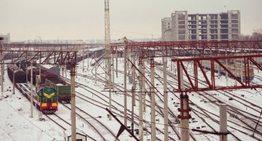 Tren. Dizel tren.
