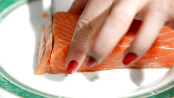 Sushi. Sushi koken — Stockvideo