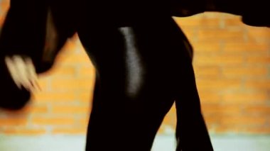 Sosyal danslar. Salsa salonu dans kızı