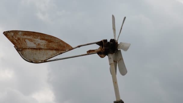 Indicador de direcção do vento — Vídeo de Stock