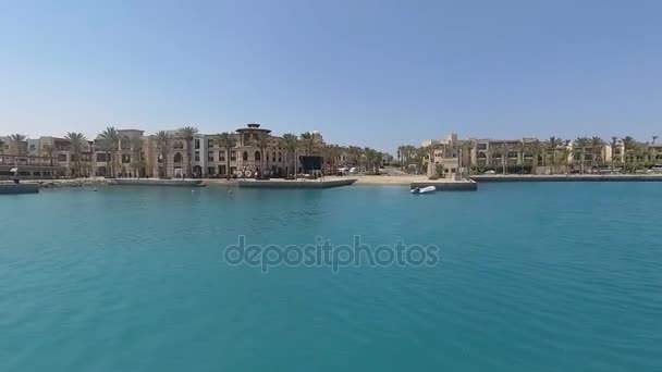 Port av Marsa Alam. Egypten — Stockvideo