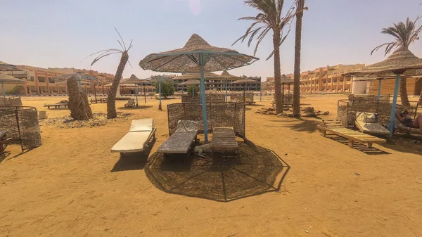 Abandoned beach. Egypt. Marsa Alam — Stock Photo, Image