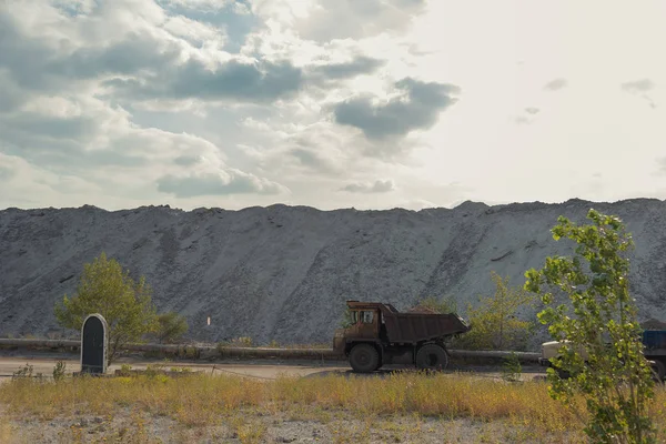 Off-road mining dump trucks