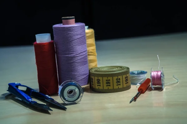 Máquinas de coser y herramientas de coser — Foto de Stock