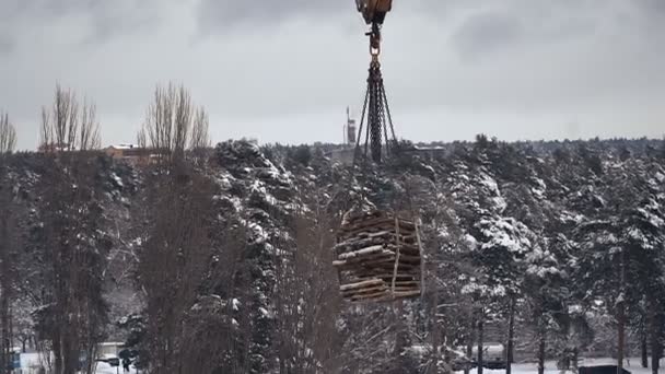 Nuovi Edifici Costruzione Nuovo Edificio — Video Stock