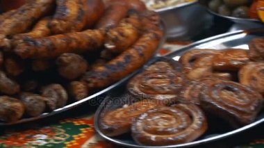 Sokak gıda. Söz konusu pişmiş gıda