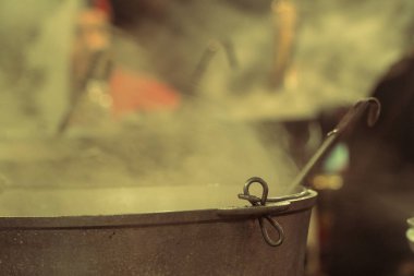 Mulled şarap. Bir kasede mulled şarap