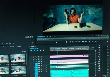 Video düzenleme. Video düzenleme için bir video blog