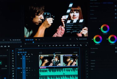 Video düzenleme. Bir düzenleme programı bir video düzenleme