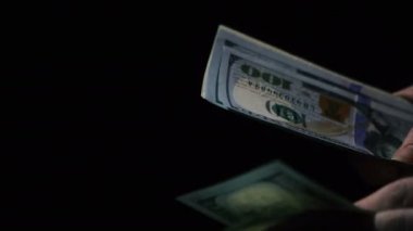Para. Eller dolar saymak