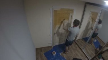 Ev temizleme. İçinde timelapse kaldırmak için