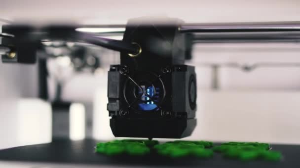 3D打印机 3D打印机打印项目 — 图库视频影像