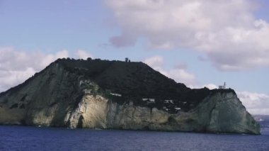 Ischia Adası. Ischia 'nın köşelerinden biri.