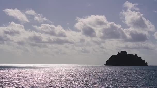 Ischia Adası Ischia Nın Köşelerinden Biri — Stok video