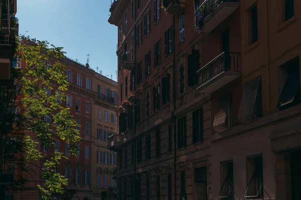 La porta. Maniglia su una porta di legno . — Foto Stock