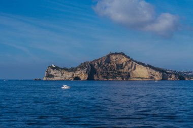 Napoli. Napoli 'nin deniz manzarası.