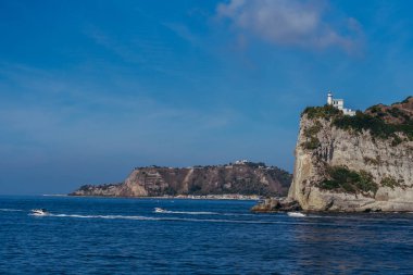 Napoli. Napoli 'nin deniz manzarası.