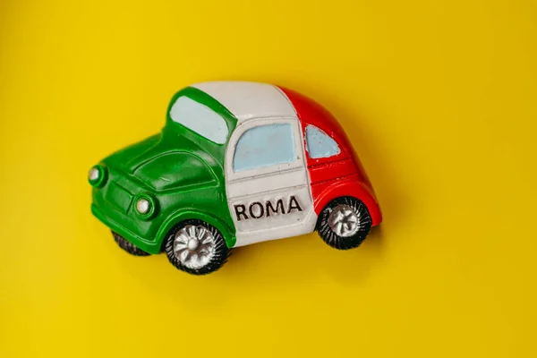Souvenir. Italian souvenirs fridge magnets symbolizing Italy.