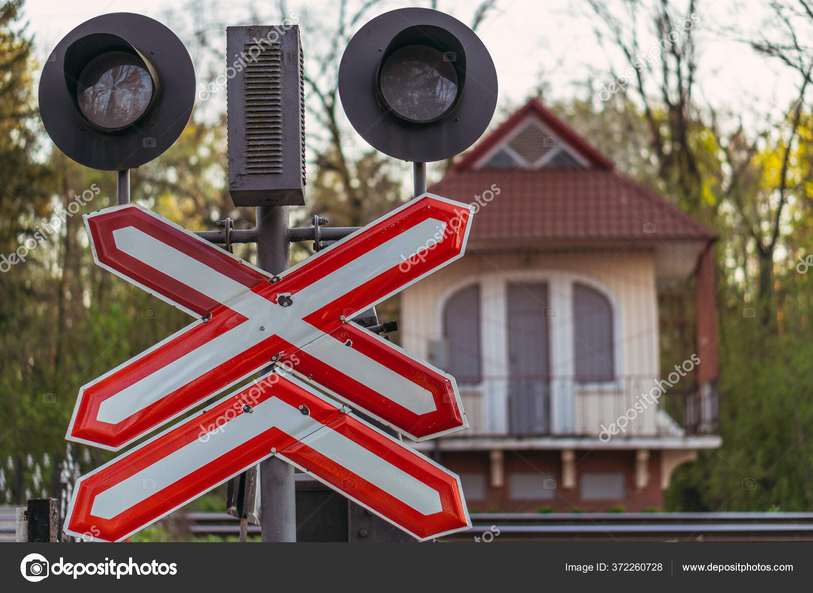Road Sign Iron Level Crossing Barrier Stock Photo Image By C Liukov Road Sign Iron Level Crossing Barrier Stock Photo Image By C Liukov