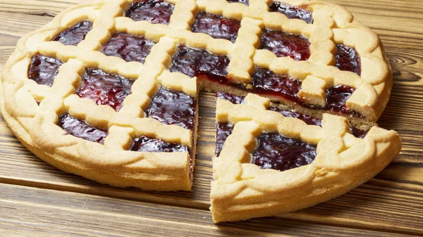 Torta de cereja italiana — Fotografia de Stock