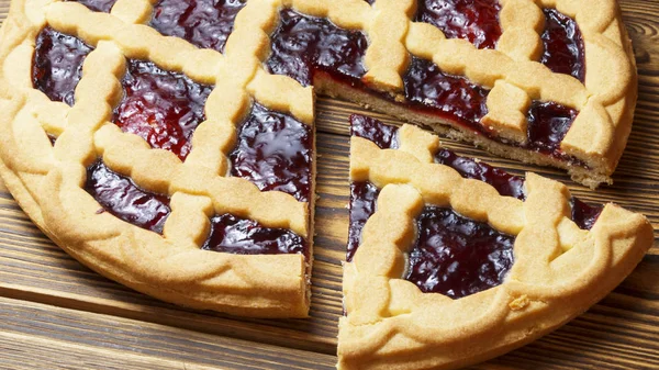 Torta de cereja italiana — Fotografia de Stock