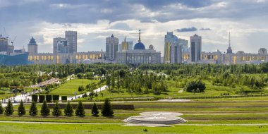 Astana, Kazakistan'ın Başkan Park