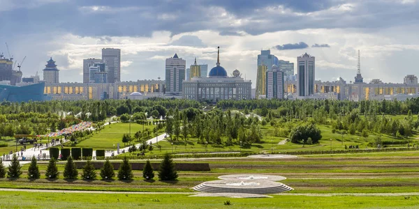 Президент Park Астані, Казахстан — стокове фото