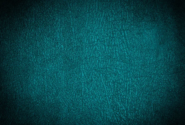 Texture Cuir Couleur Aqua Contexte — Photo