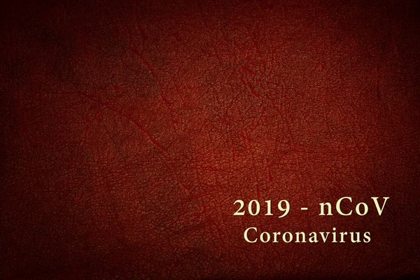 2019 Ncov Coronavirus Inscripción — Foto de Stock