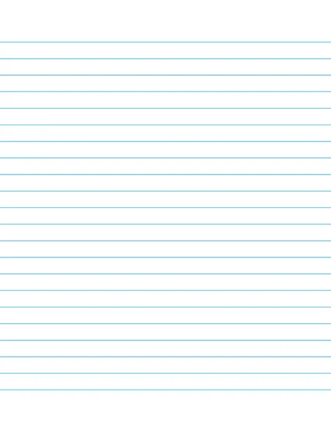 Beyaz defter kağıdı. Bir satırda defter kağıdı... okul konsepti.