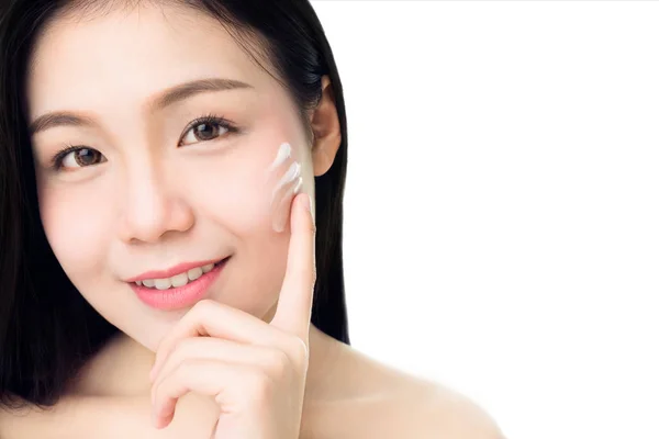 Retrato Beleza Saúde Pele Mulher Para Produtos Spa Maquiagem Pele — Fotografia de Stock