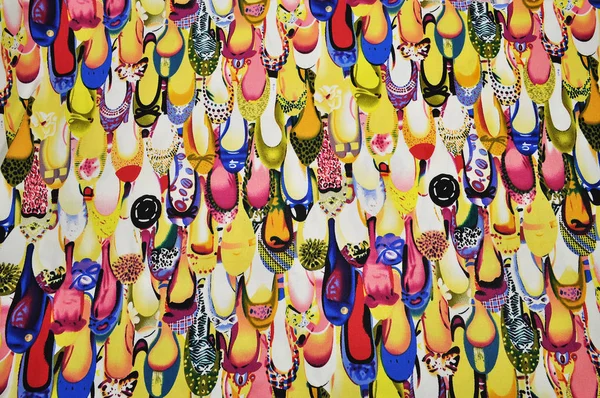 Benekli kumaş, yakın çekim