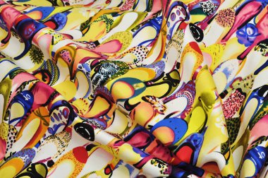 Benekli kumaş, yakın çekim