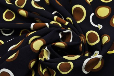 Benekli kumaş, yakın çekim