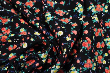 Benekli kumaş, yakın çekim