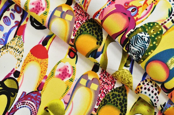 Benekli kumaş, yakın çekim