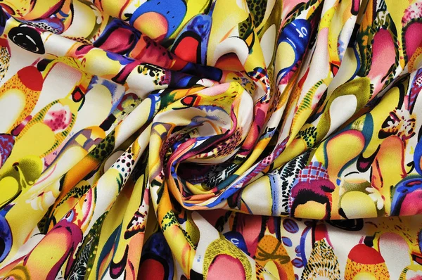 Benekli kumaş, yakın çekim