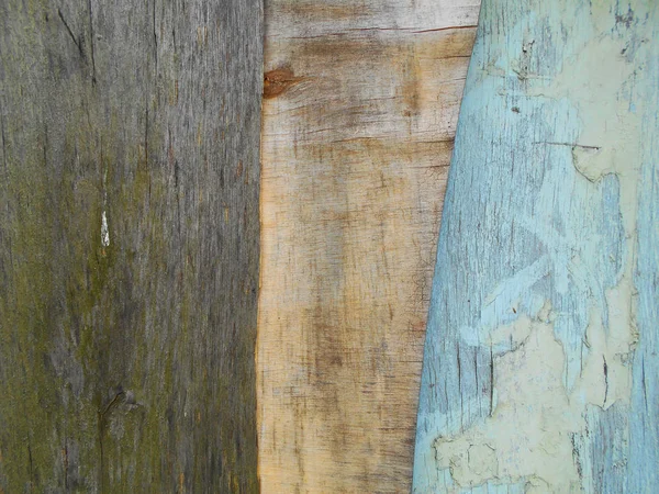 Старое окрашенное дерево — стоковое фото