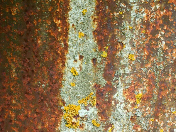Old painted metal — Stock Photo, Image