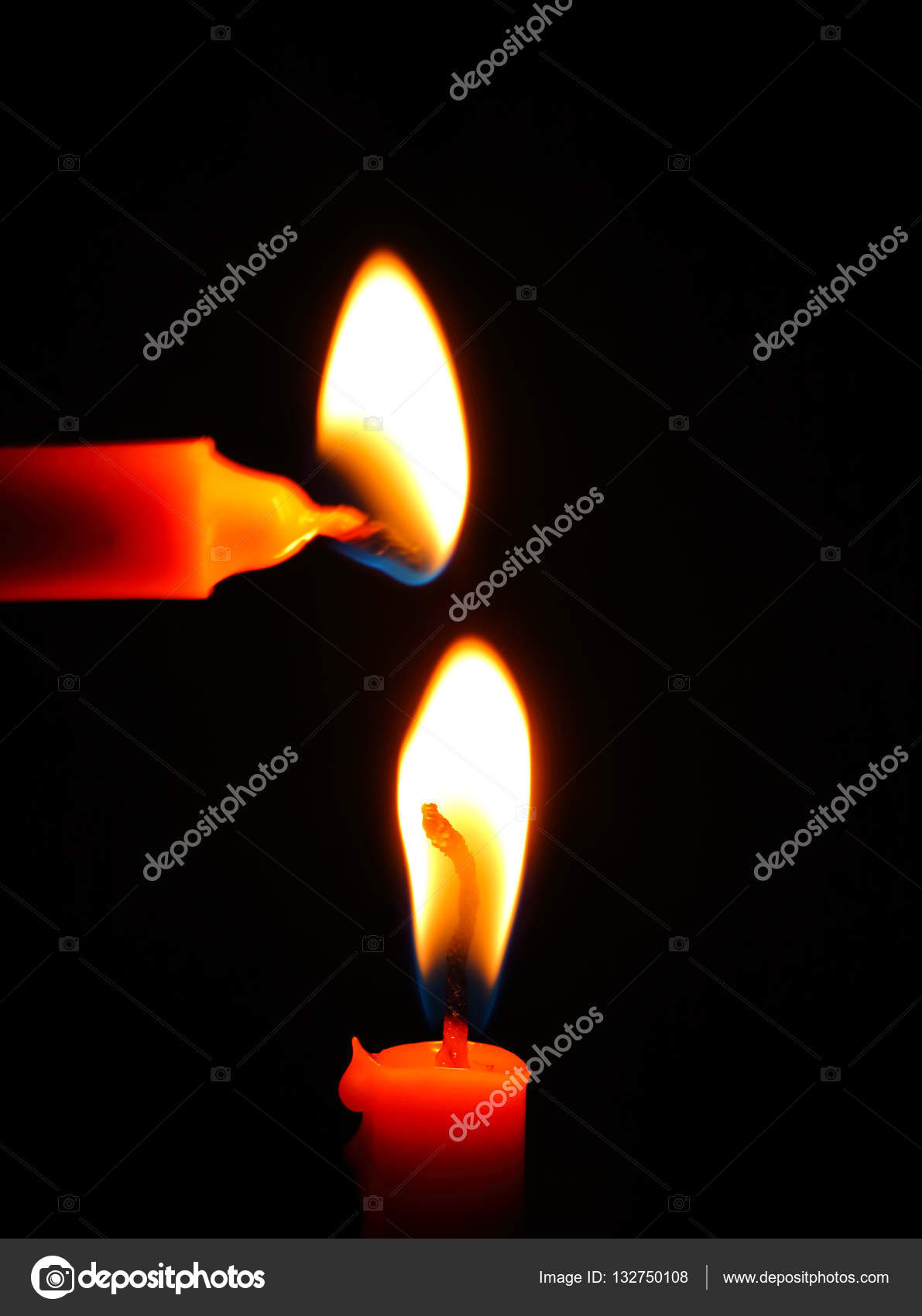 Kerze Flamme Schwarzer Hintergrund Stockfotografie Lizenzfreie Fotos C Tcareob72 132750108 Depositphotos