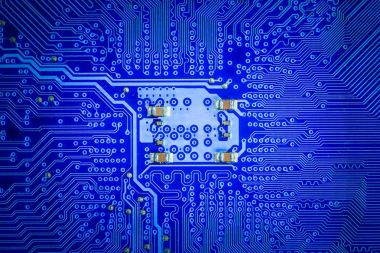 Closeup elektronik devre kartı arka plan,