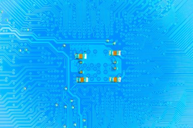 Closeup elektronik devre 