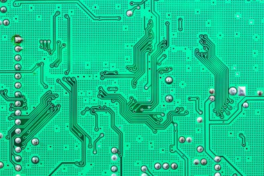 Closeup elektronik devre
