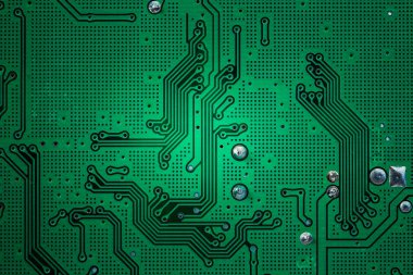 Closeup elektronik devre