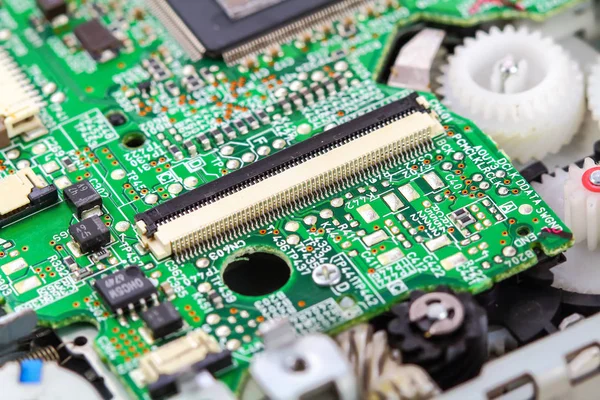 Closeup elektronik devre kartı 