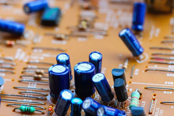 Closeup elektronik devre kartı 