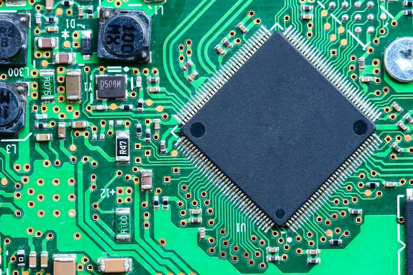 Closeup elektronik devre kartı 